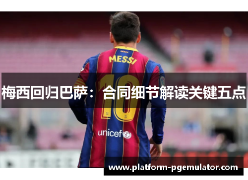 梅西回归巴萨：合同细节解读关键五点