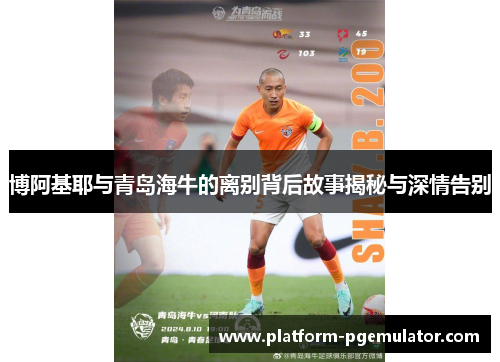 博阿基耶与青岛海牛的离别背后故事揭秘与深情告别
